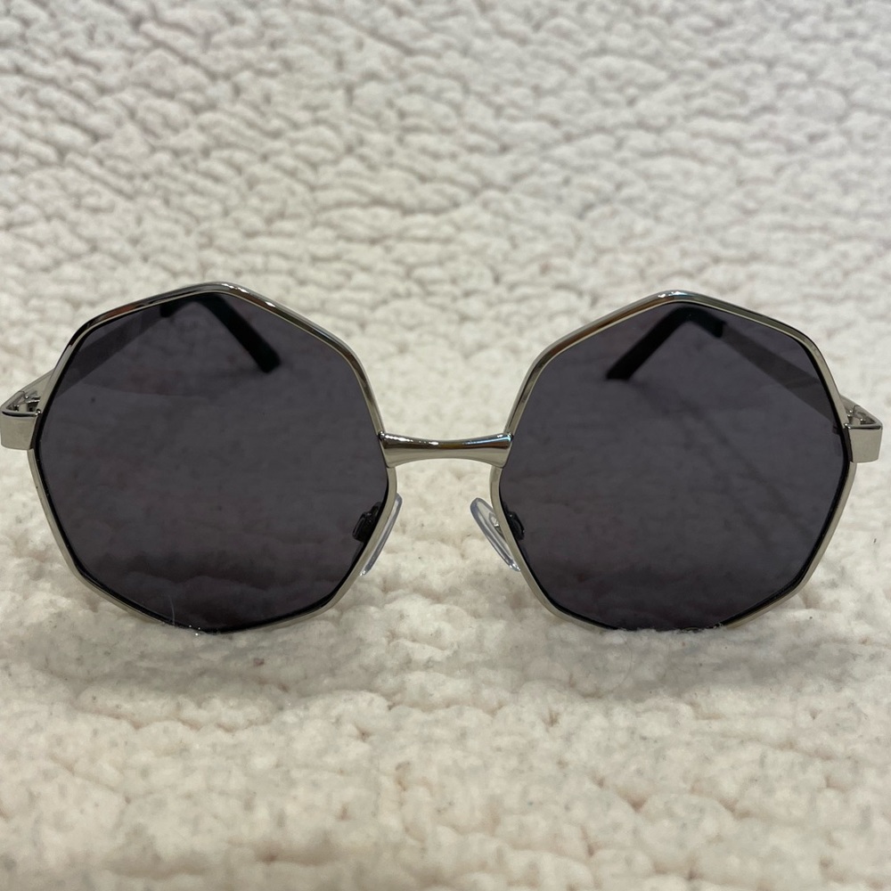 Vans Silver / Black Octagon Sunglasses
